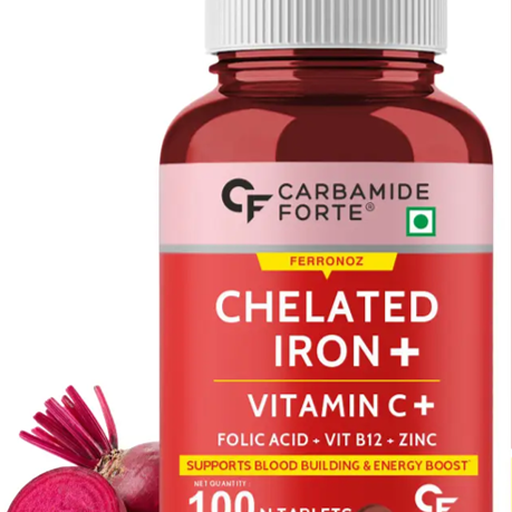 Buy Carbamide Forte Chelated Iron Vitamin C With B Folic Acid And