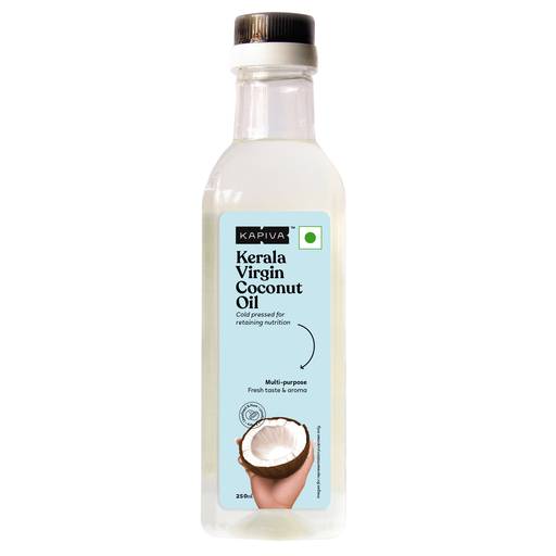 Buy Kapiva Kerala Virgin Cold Pressed Coconut Oil Ml Online In India