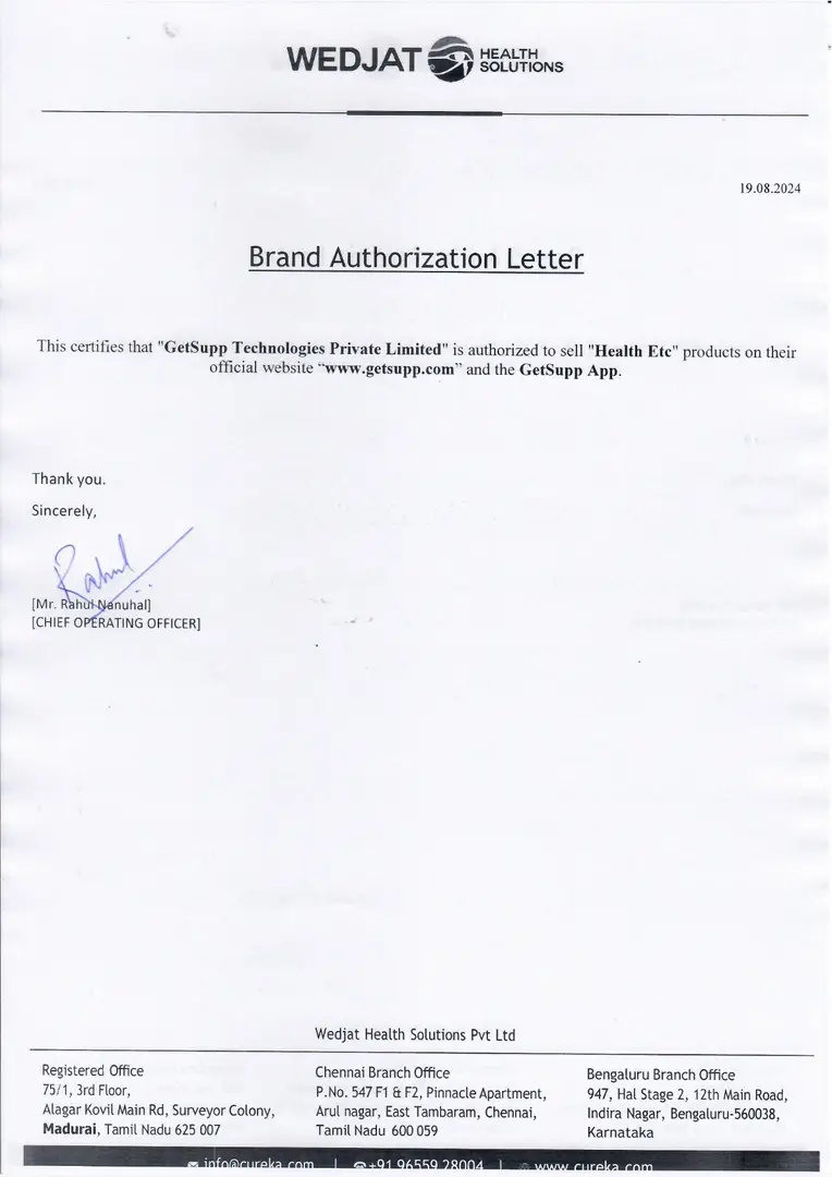 brand certificate