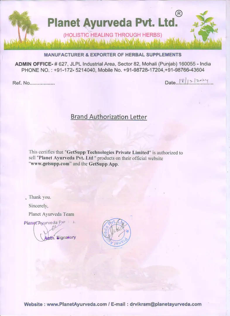 brand certificate