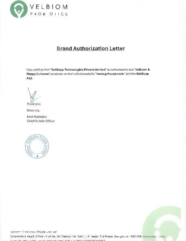 brand certificate