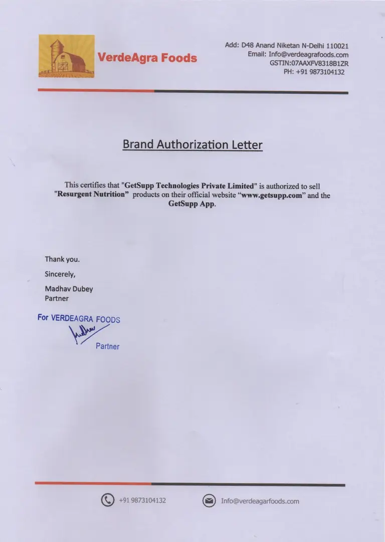 brand certificate