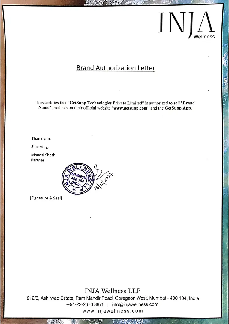 brand certificate