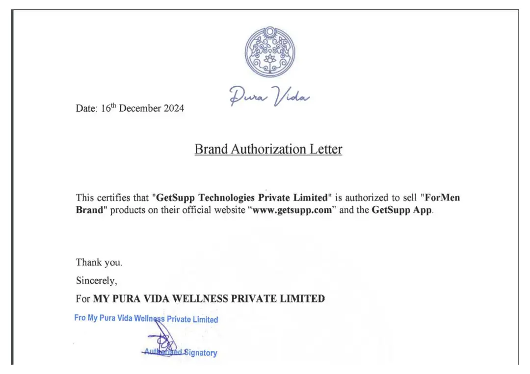 brand certificate