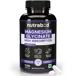 Nutrabud Magnesium Glycinate for Bone and Muscle Health