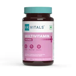 HealthKart HK Vitals Multivitamin Plus Women with Iron, Vitamin C, Veg Collagen, Hyaluronic Acid & Biotin for Energy, Joints, Skin & Hair icon
