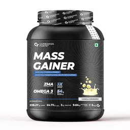 Carbamide Forte Mass Gainer with 54g Protein, 250g Carbs, Multivitamin, ZMA & Creatine 3g for Healthy Weight Gaining icon