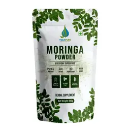 Vedapure Naturals Pure Moringa Leaf Powder for Skin & Hair Health, Support Digestion and Weight Wellness icon