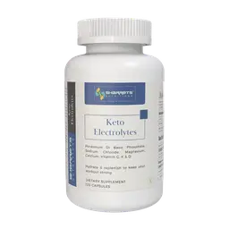 Sharrets KETO Electrolytes Supplement for Hydration - Contains Potassium Phosphorous Magnesium Chloride Calcium, Vitamin C K & D icon