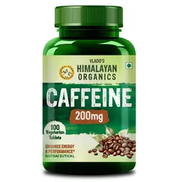 Vlado's Himalayan Organics Caffeine 200mg for Enhancing Energy Metabolism icon