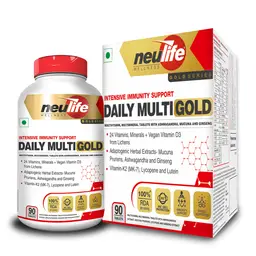 Neulife Daily Multi Gold Advanced Multivitamin with Antioxidants and Natural Extracts for Intensive Immunity Support icon