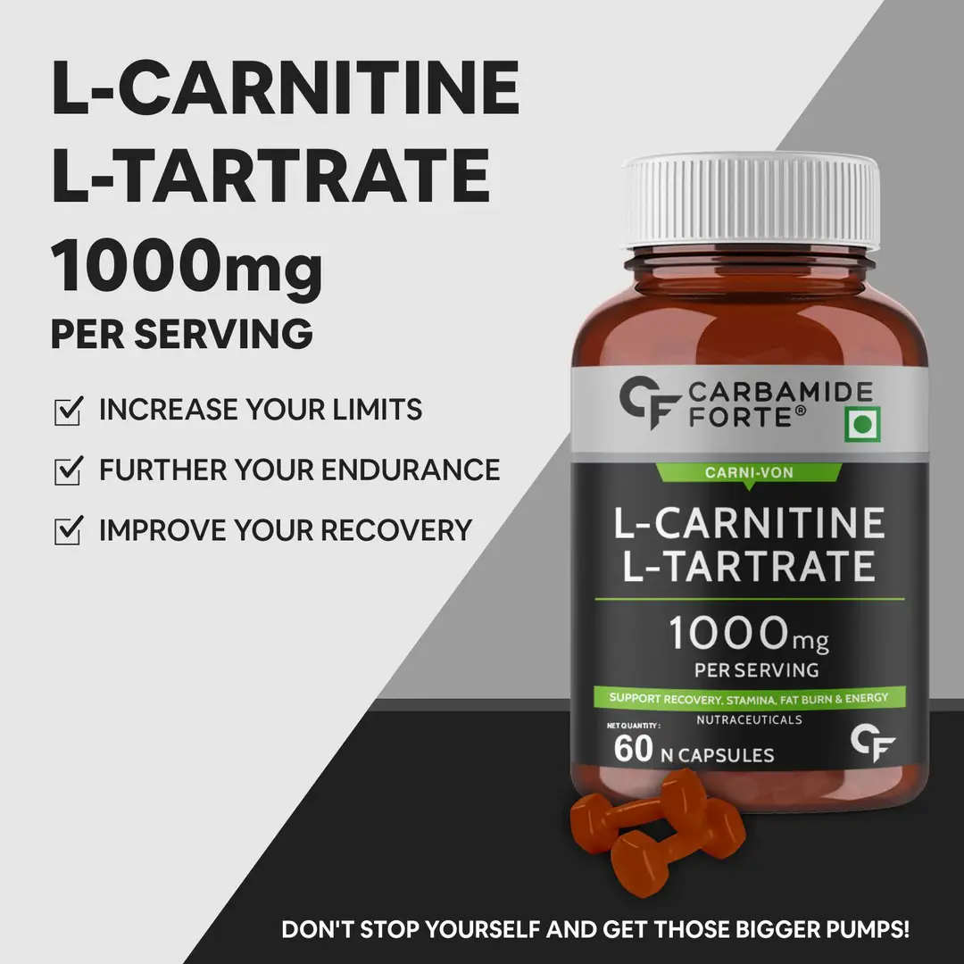 Buy Fast&Up L-Carnitine Tartrate 1000mg, Helps Burn Fat,Energy