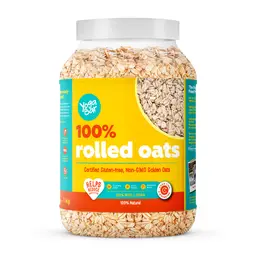 Yogabar 100% Rolled Oats - High Fiber, Whole Grain & Non GMO