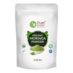 Pure Nutrition Organic Moringa Powder (Moringa Oleifera) for Holistic Wellness, Digestion, Immunity and Weight Mangement icon