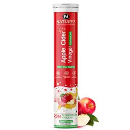 Naturyz Apple Cider Vinegar Effervescent Tablets for Detox, Immunity and Supports Digestion icon