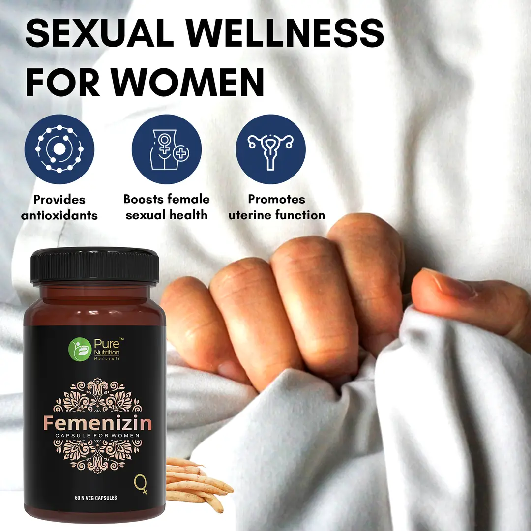 Buy Pure Nutrition Femenizin Vitality Supplement for Improved Libido - Pack  of 1 (60 Tablets) Online in India