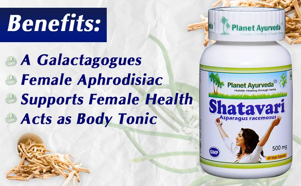 Buy Planet Ayurveda Shatavari for Overall Wellbeing of Female