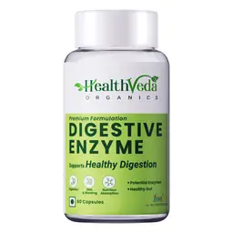 Health Veda Organics - Digestive Enzyme For Better Digestive Function and Healthy Gut