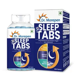 Dr. Morepen Sleep Tabs Melatonin 3mg for Stress Sleep and Calmness icon