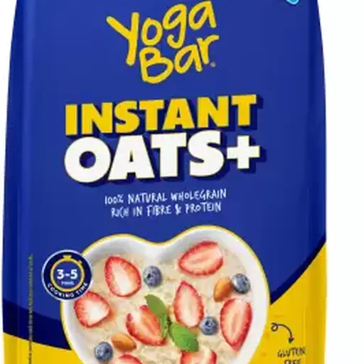 Buy Yoga Bar Instant Oats+ - 100% Natural Wholegrain, Rich in