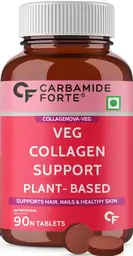 Carbamide Forte 100% Veg Collagen Builder with Plant Based Collagen Support Supplement for Skin and Hair icon