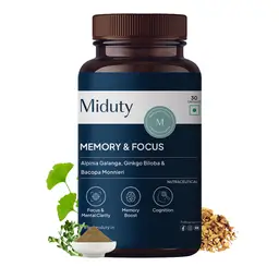 Miduty Memory And Focus with Ginkgo Biloba Extract for Focus and Mental Clarity icon