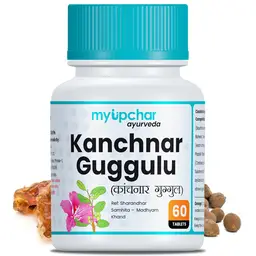 Myupchar Ayurveda Kanchnar Guggulu with Amla, Guggul, Haritaki for Gut Bacteria And Metabolism icon