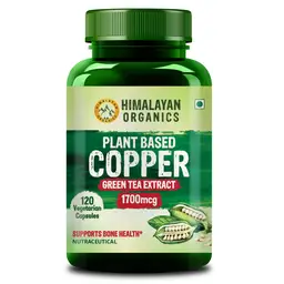 Vlado's Himalayan Organics Plant Based Copper 1700mcg with Green Tea Extract for Connective Tissues icon