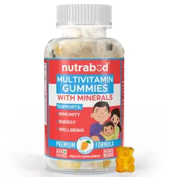 Nutrabud Multivitamin with Vitamins- A, B7 for Energy and Immunity icon