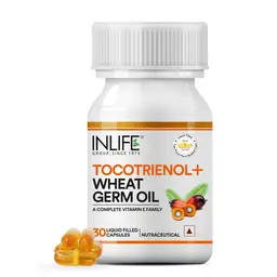 INLIFE - Tocotrienols & Wheat Germ Oil With Tocopehrols Vitamin E, 30 Capsules icon