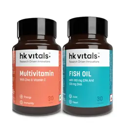 HealthKart HK Vitals Fish Oil (30 Capsules) and Multivitamin (30 Tablets) icon