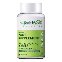 Health Veda Organics - Plant Based PCOS Multivitamin for Balancing Hormonal Levels, Reduces Acne and Facial Hair icon