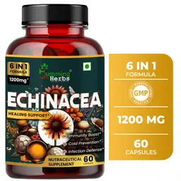 Humming Herbs Echinacea with Elderberry & Selenium for Immune Support, Boost Immunity and Prevent Cold icon