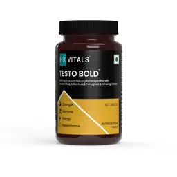 HealthKart -  HK Vitals Testo Bold, Testosterone Booster for Men, with Gokshura Fruit Extract, Ashwagandha, Safed Musli & Ginseng, for Energy, Stamina, & Strength, 60 Tablets icon
