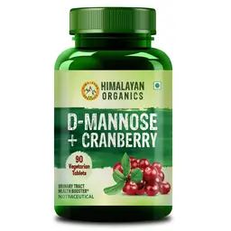 Himalayan Organics D-Mannose + Cranberry for Kidney Health & Urinary Tract Infection icon