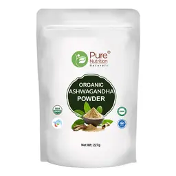 Pure Nutrition Organic Ashwagandha Root Powder for Stress Management, Sleep, Fertility, Immunity, Vitality and Strength icon