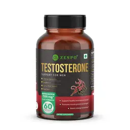 Zespo Men's Testosterone Booster for Tribulus, Tongkat Ali and Beet Root for Strength Support