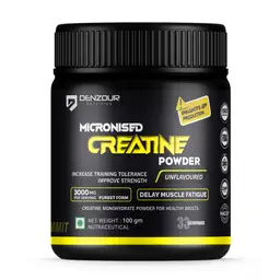 Denzour Nutrition Micronised Creatine Powder for Delay Muscle Fatigue and Recovery Supports Performance icon