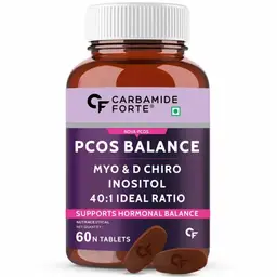 Carbamide Forte - PCOS Supplement - 40:1 Ratio 2000mg Myo-Inositol to 50mg D-Chiro-Inositol