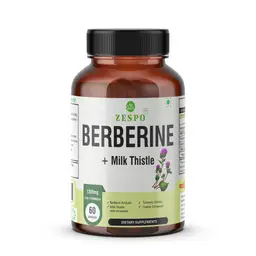 Zespo Berberine with Turmeric, Milk Thistle, Cinnamon for Metabolic and Liver Support