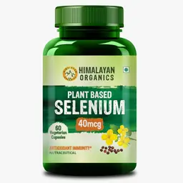 Himalayan Organics Plant Based Selenium 40mcg for Immune Support, Promote Heart Health and Cardiovascular System icon