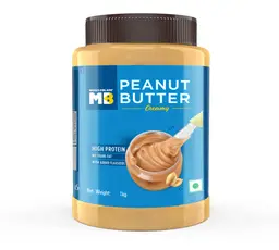 High Protein Peanut Butter with Whey Protein Concentrate, Creamy, 27 g  Protein