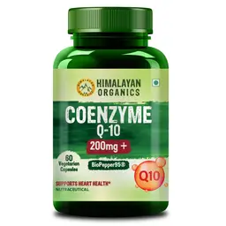 Himalayan Organics CoQ10 200mg with BioPepper - 5mg for Antioxidant Support, Healthy Heart and Metabolism High Strength icon