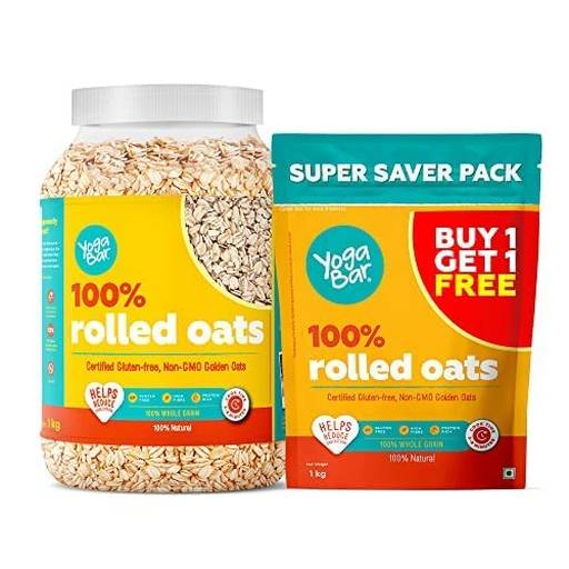 Buy the Best Yogabar 100% Rolled Oats (2kg) Online at Best Prices in India