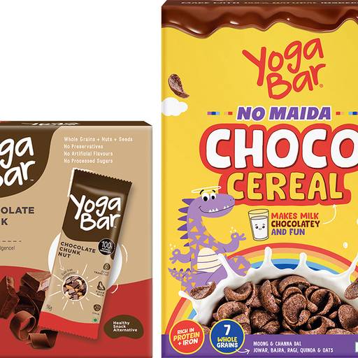 Buy Yoga Bar Yo Chos Choco Cereal - No Maida, Rich In Protein