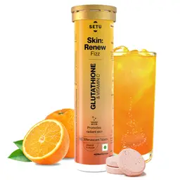 Setu Skin Renew Glutathione 500 mg With Vitamin C, Supports Detoxification, Sugar-Free icon