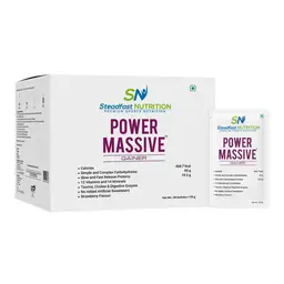 Steadfast Nutrition - Power Massive - with Whey Protein Concentrate, Calcium Caseinate - for Weight Gain, Muscle Gainer, Muscle Mass icon