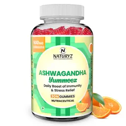 Naturyz Ashwagandha Gummies with KSM 66 Ashwagandha Vitamin D3 for Immunity icon