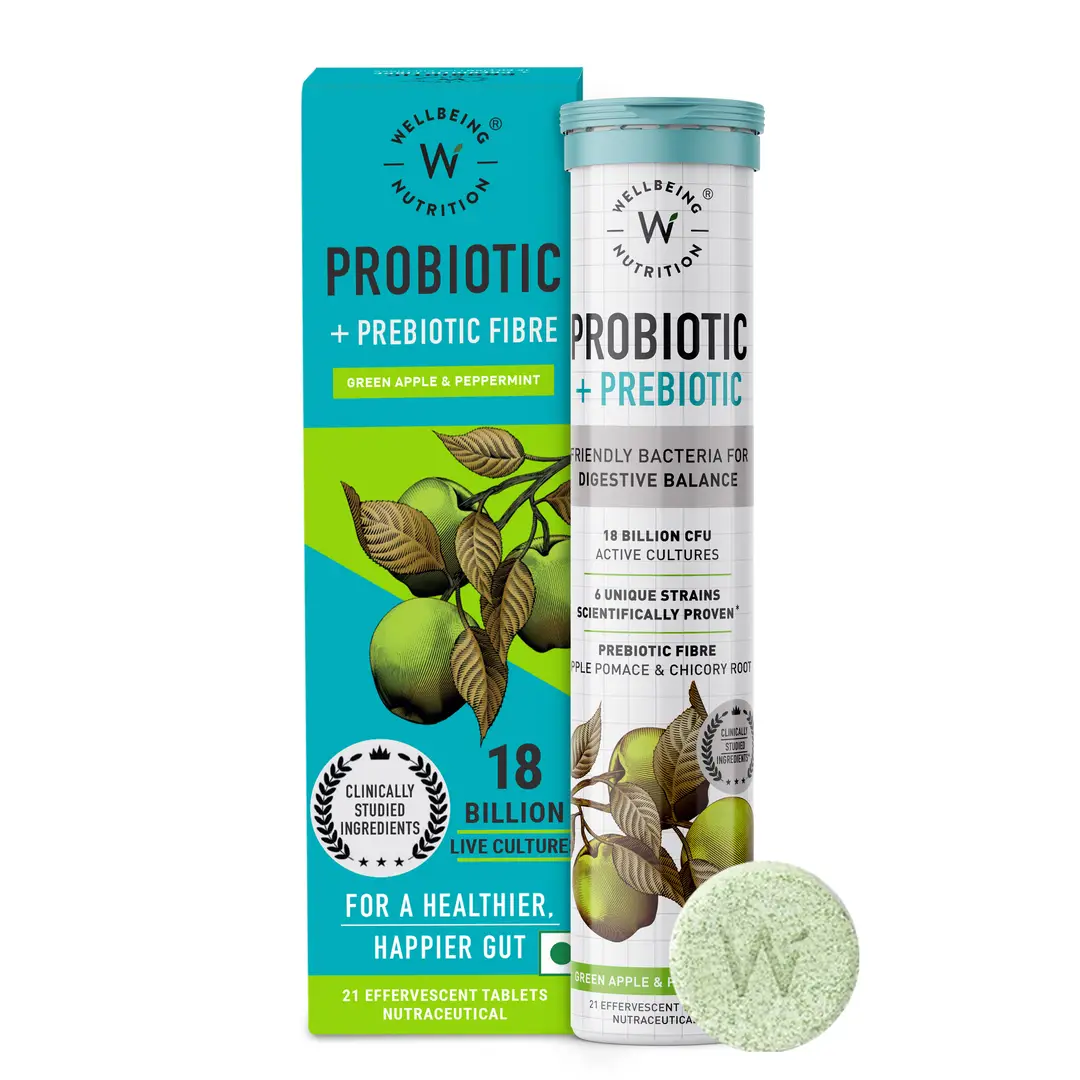 Wellbeing Nutrition Daily Probiotic + Prebiotic