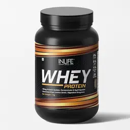 INLIFE - Whey Protein Powder With Isolate Concentrate Hydrolysate & Digestive Enzymes - 1 Kg icon